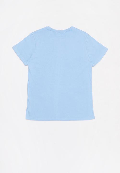 Rebel Republic - Teens printed short sleeve tee - blue