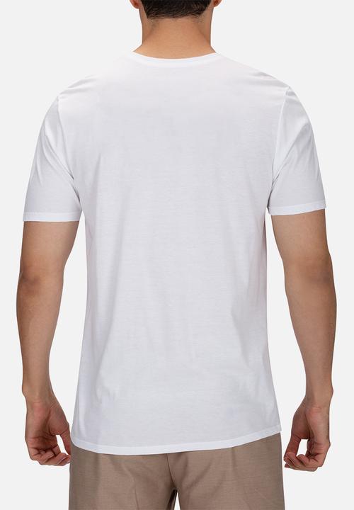 Hurley - OAO gradient 2.0 tee short sleeve -  white & blue