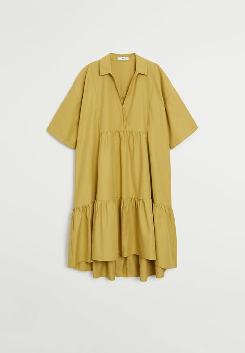 MANGO - Dress holiday - green