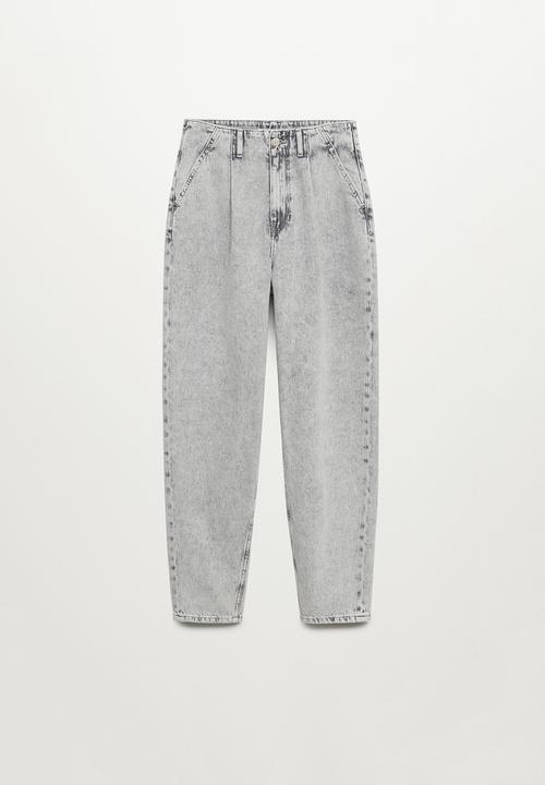 MANGO - Jeans corinna - grey