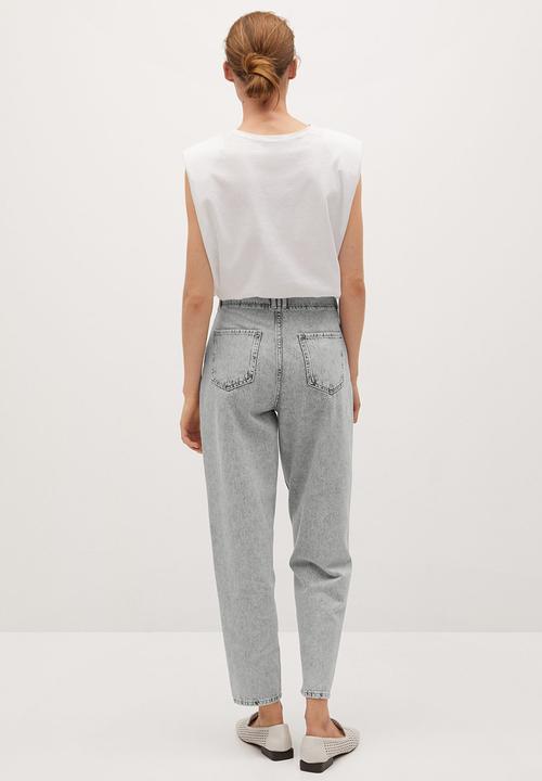 MANGO - Jeans corinna - grey