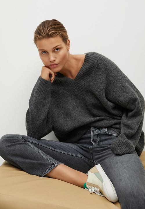 MANGO - Sweater taldora - grey