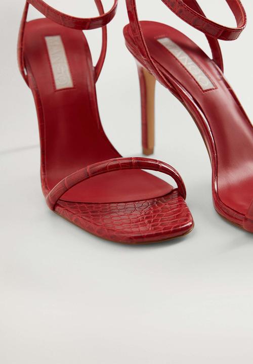 MANGO - Lali heel - red