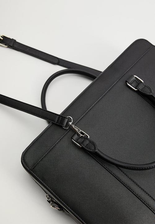 MANGO - Handbag newyork2 - black