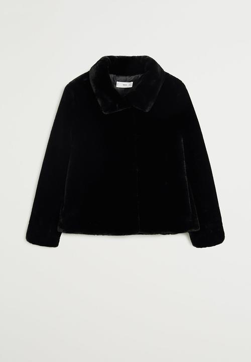 MANGO - Jacket campbell - black
