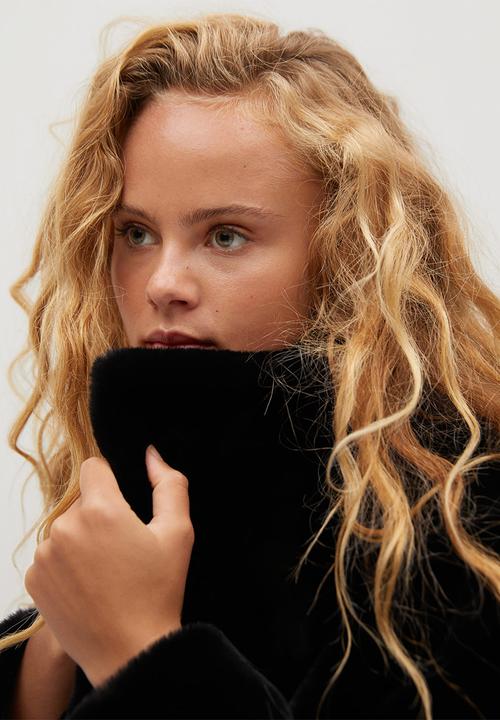 MANGO - Jacket campbell - black