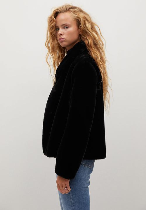 MANGO - Jacket campbell - black