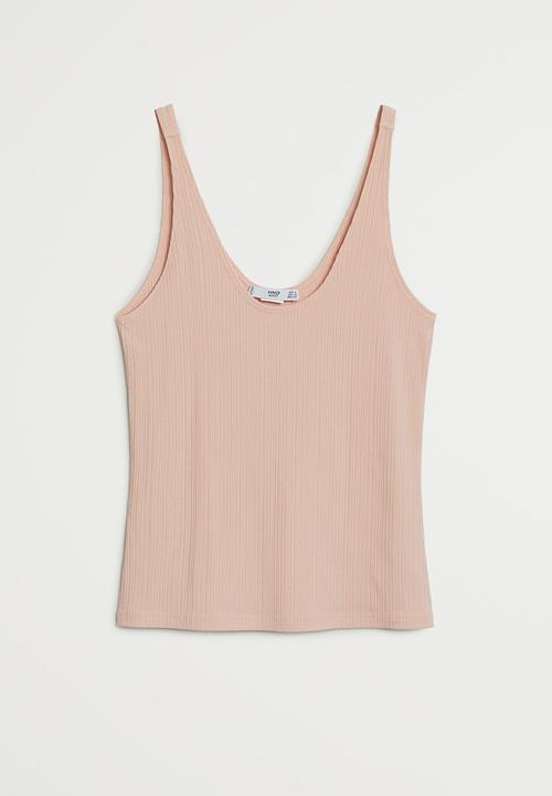 MANGO - Top cintia - pink