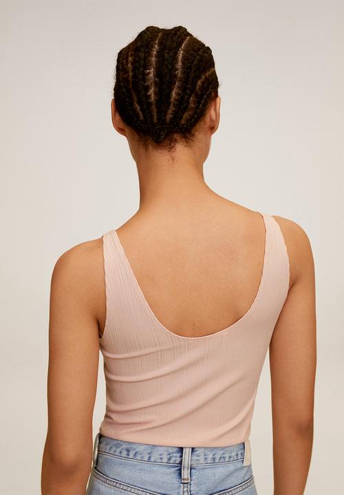 MANGO - Top cintia - pink