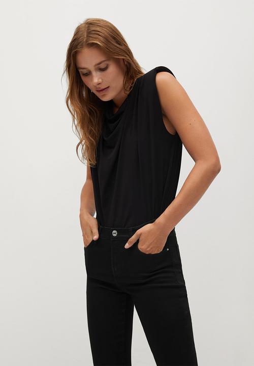 MANGO - Jeans elsa - black