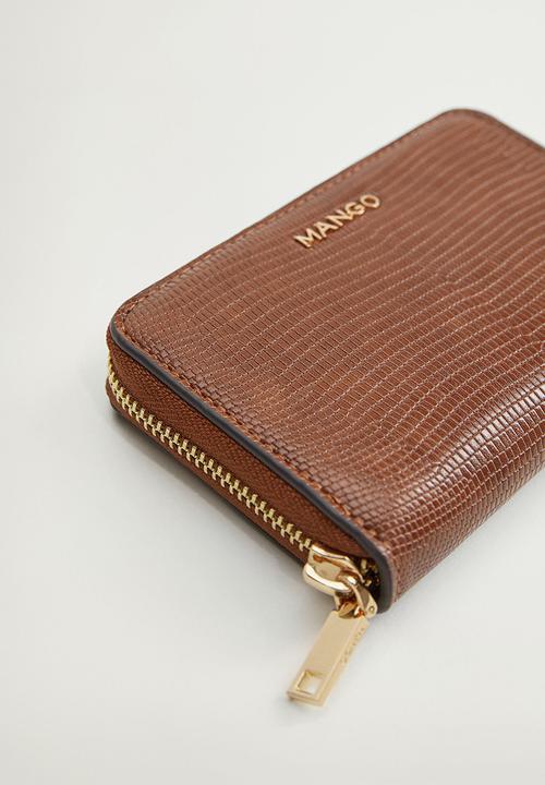 MANGO - Purse mch brais  - brown