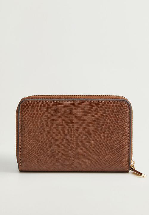 MANGO - Purse mch brais  - brown