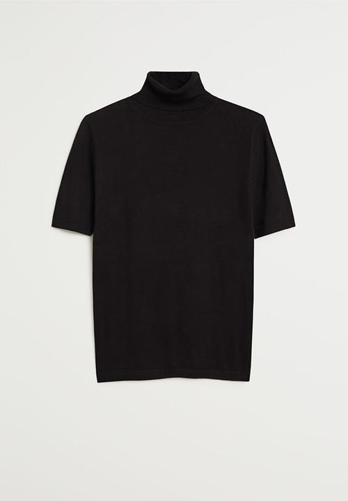 MANGO - Sweater alma - black