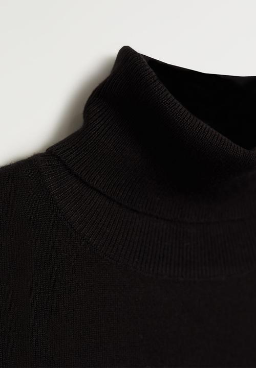 MANGO - Sweater alma - black