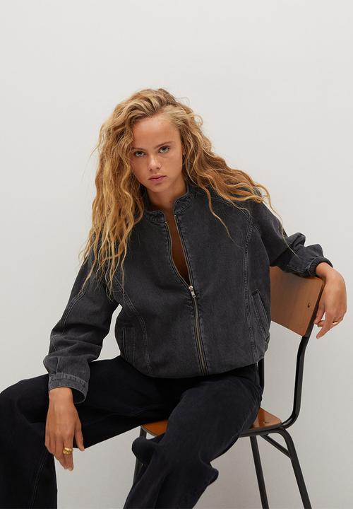 MANGO - Jacket luna - black 