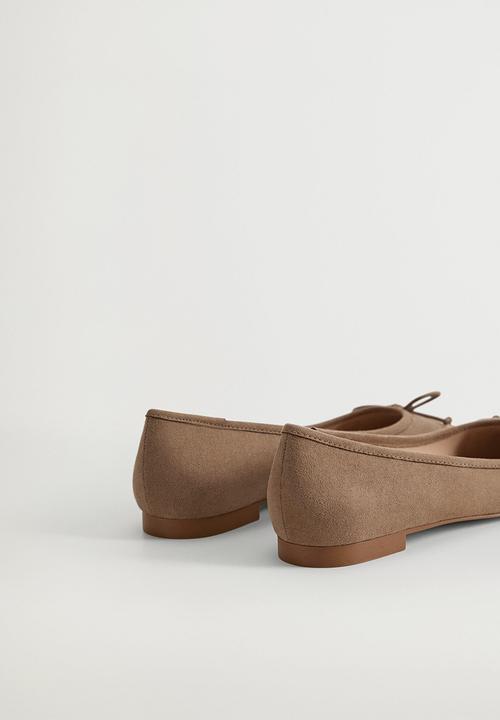 MANGO - Pepa pump - brown