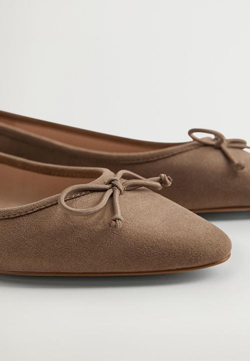 MANGO - Pepa pump - brown