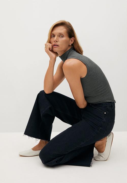 MANGO - T-shirt elsa - grey