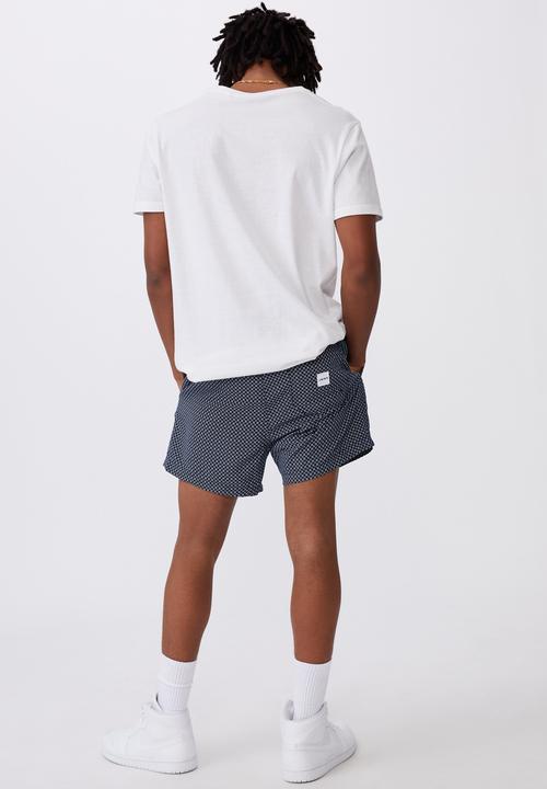 Factorie - Resort short - navy geo