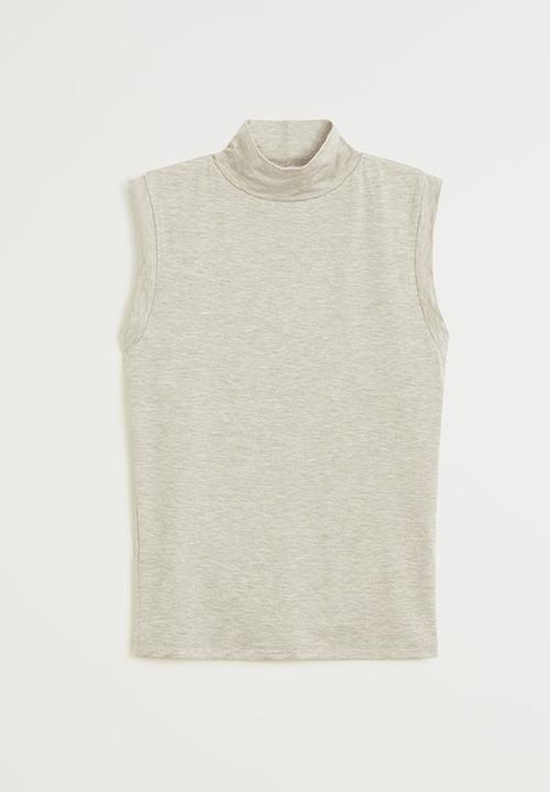 MANGO - T-shirt elsa - beige