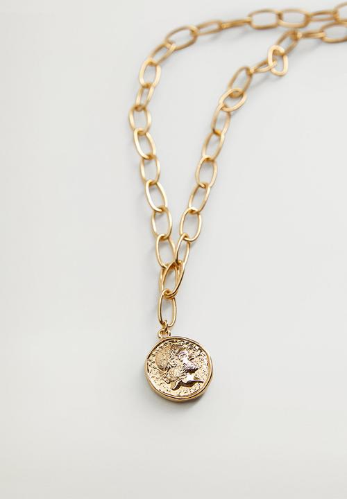 MANGO - Necklace adriana  - gold