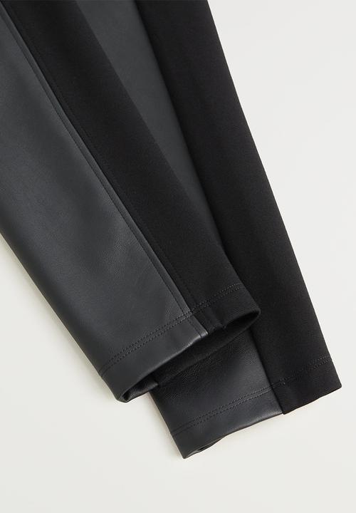 MANGO - Leggings romis - black