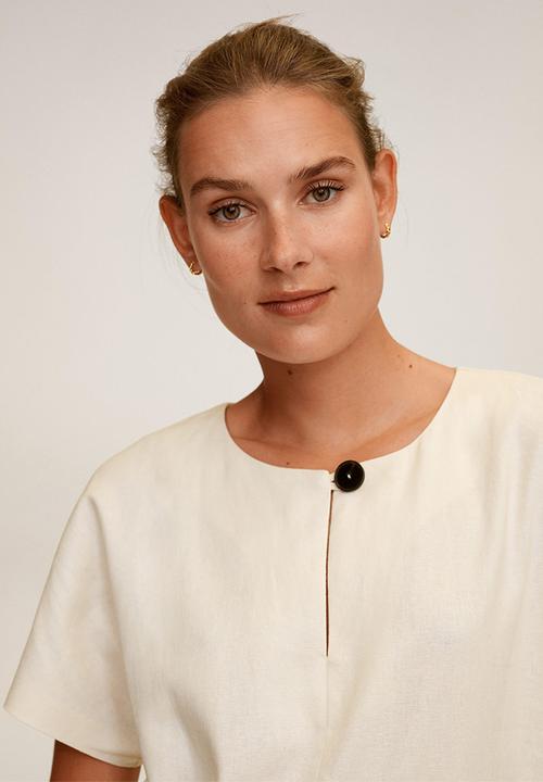 MANGO - Dress candel - neutral