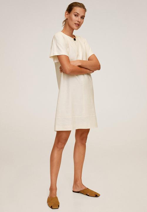 MANGO - Dress candel - neutral