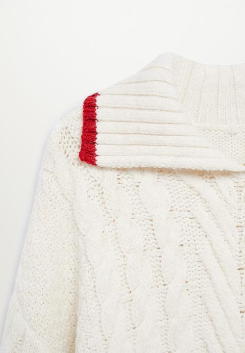 MANGO - Sweater rafa - beige