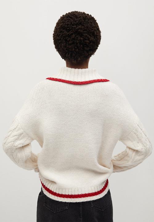 MANGO - Sweater rafa - beige