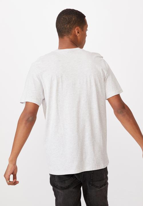 Cotton On - Tbar text t-shirt - white 