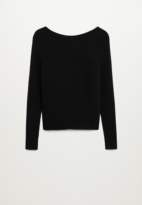 MANGO - Sweater margot - black