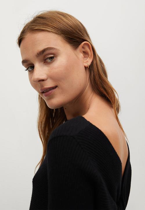 MANGO - Sweater margot - black