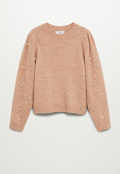 MANGO - Sweater papaya - brown