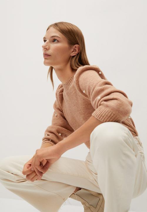 MANGO - Sweater papaya - brown
