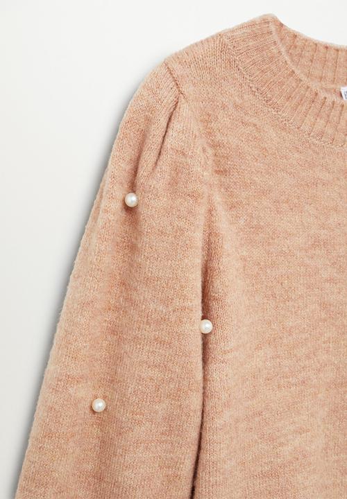 MANGO - Sweater papaya - brown