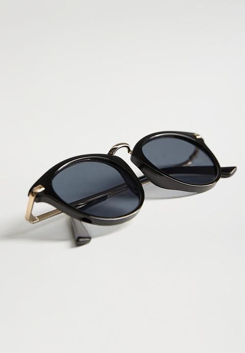 MANGO - Sunglasses aqua - black