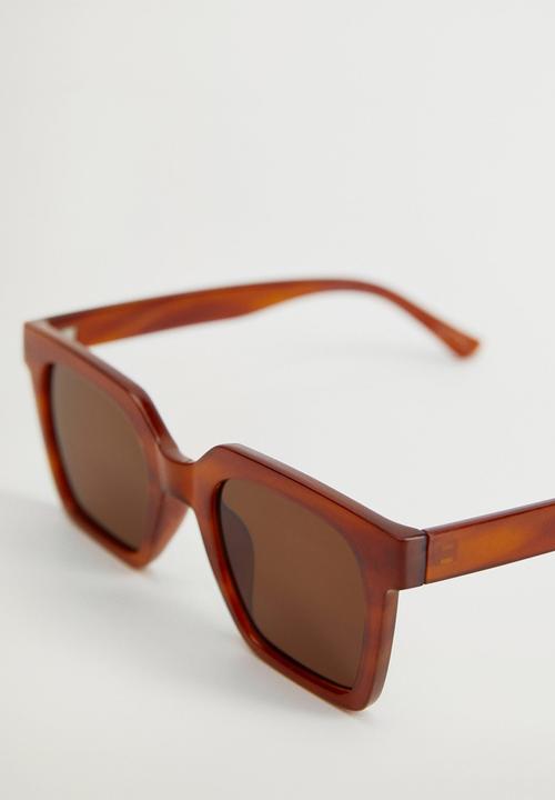 MANGO - Sunglasses blanca - red orange 