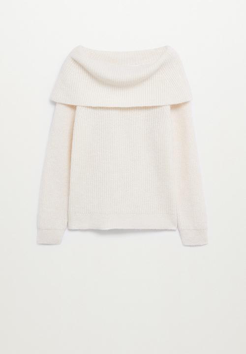 MANGO - Sweater faldo - beige