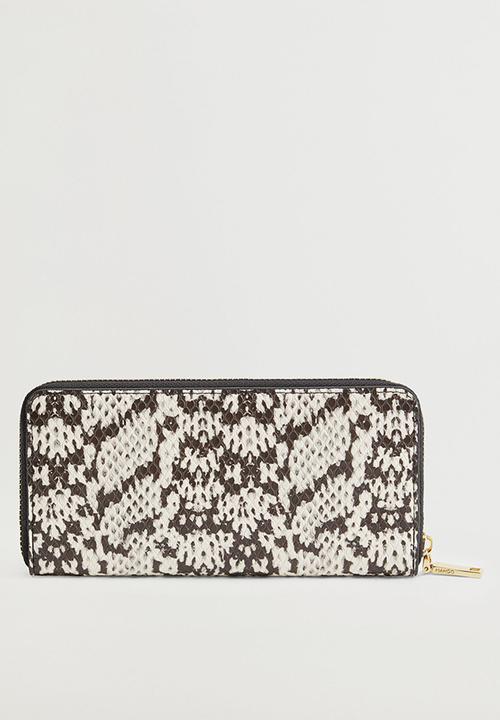 MANGO - Wallet g dalmata - black & white 