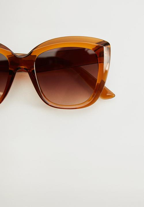 MANGO - Sunglasses Andrey - brown