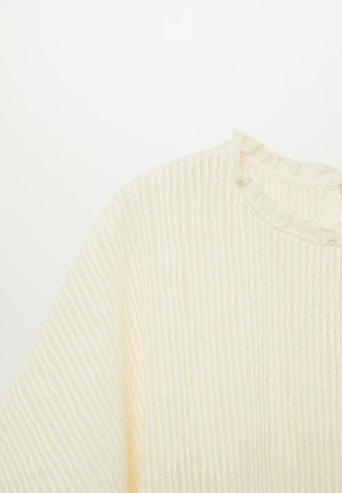 MANGO - T-shirt kalista - neutral