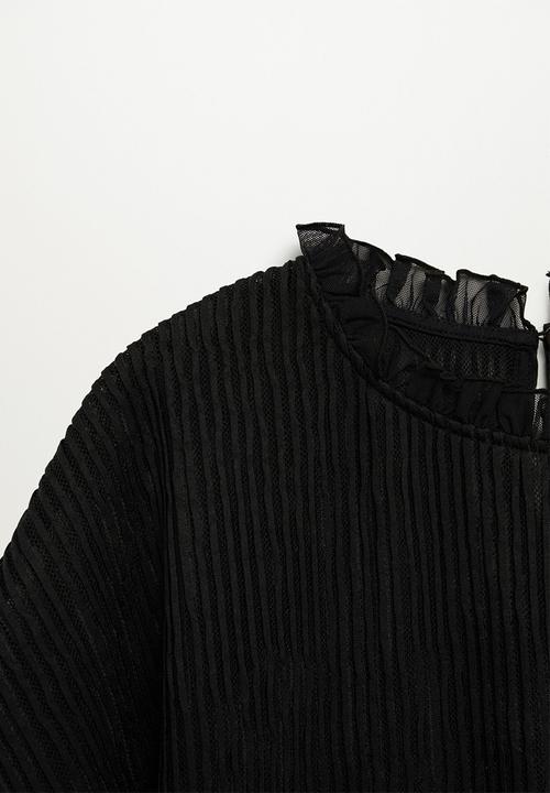MANGO - T-shirt kalista - black