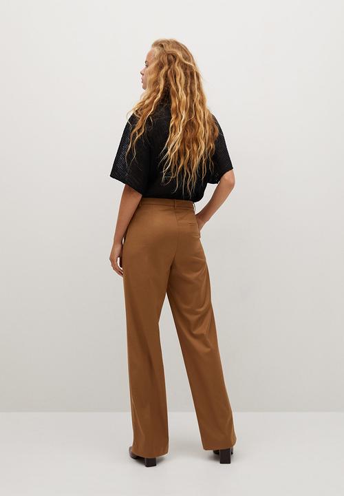 MANGO - T-shirt kalista - black