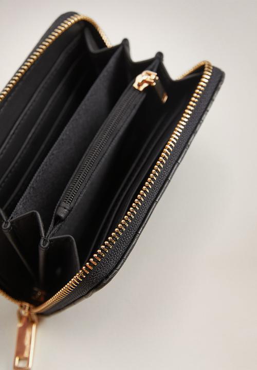 MANGO - Wallet m agustin - black 