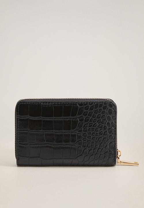 MANGO - Wallet m agustin - black 
