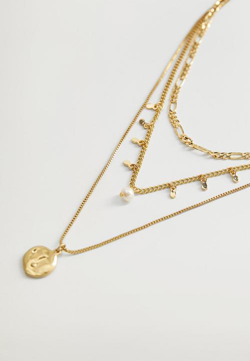 MANGO - Necklace thomas - gold