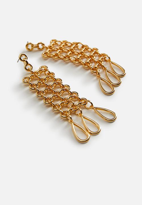 MANGO - Ramona earrings - gold
