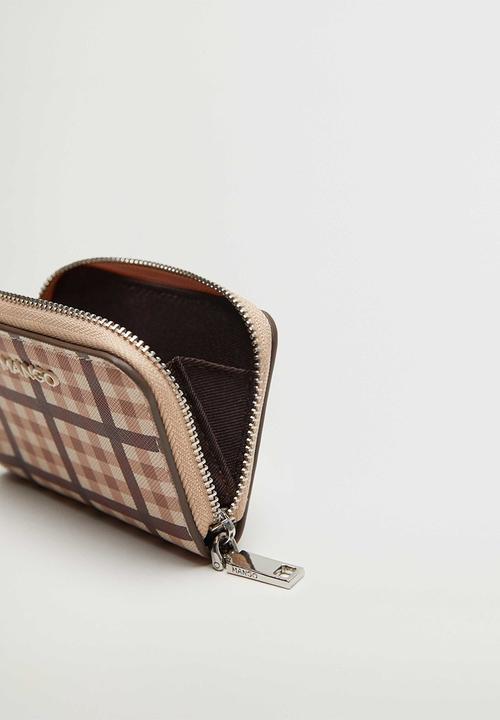 MANGO - Purse mch cuadros - multi