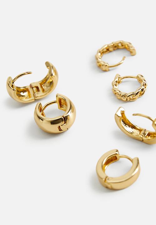 MANGO - Earrings berta - gold